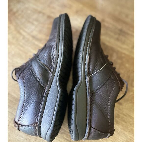 Clarks Active Air Brown Leather Oiled Split Toe Oxford Shoes Men's 10M - Picture 5 of 10